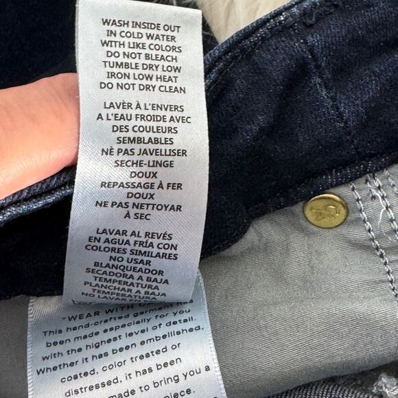 Good American Good Legs High Rise Skinny Jeans Sz 26 - Picture 8 of 9